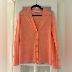 Tory Burch merino wool L cardigan